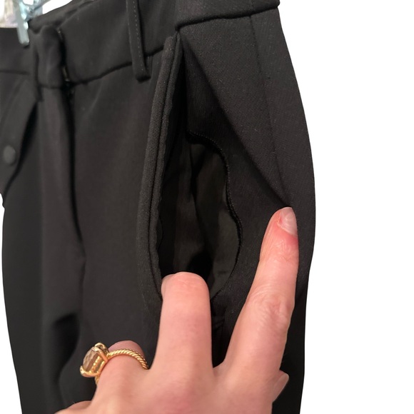 Express Cropped Black Women's Dress Pants - Size 0R, NWOT Never Worn - Picture 4 of 5